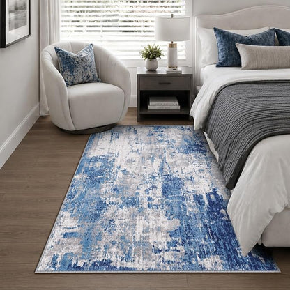 RELEANY Washable 3'x5' Abstract Area Rug - Image 3