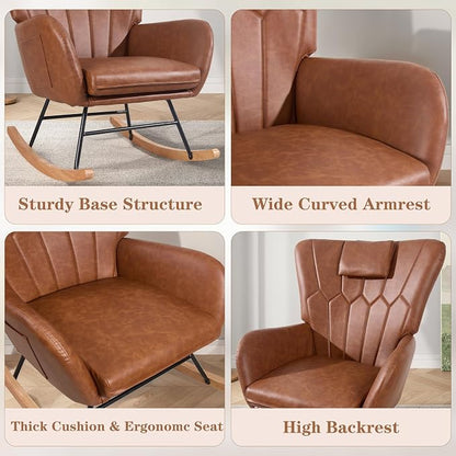 VECELO Rocking Chair Nursery - Image 7