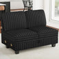 Belffin Corduroy Fabric Loveseat Module by Belffin
