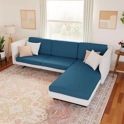 Waterproof Couch Cushion Covers, Stretch Sofa Seat Slipcovers | Stretch Fabric - Image 8