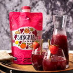 Lt. Blender's Sangria in a Bag – Wine Slushie Mixes - Each Bag Makes 1/2 Gallon of Frozen Red Sangria Mix – Non-GMO Wine Freezer Mix - Make with Wine, Liquor or as a Mocktail - (Pack of 5)