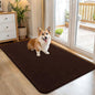 OLANLY Dog Door Mat for Muddy Paws 45x27, Super Absorbent Chenille Mud Mat | by OLANLY