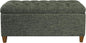Homepop Home Decor Tufted Ainsley Button Storage Ottoman Bench by HomePop