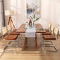 Zesthouse Natural Rattan Dining Chairs Set of 6, Modern Dining Room Chairs by Zesthouse
