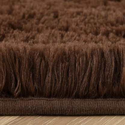 Chicrug Soft Runner Rug for Bedroom Living Room Plush Fluffy Rug 2x10 | Shag - Image 6