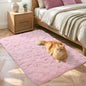 2x3 Pink Fluffy Soft Area Rug Non-Slip by ModernHomeDecor