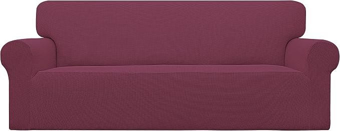 Easy-Going Stretch Oversized Sofa Couch Slipcover Washable ASH Rose | 1-Piece by Easy-Going