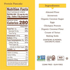 Simple Mills Just Add Water Almond Flour Pancake Mix, Original Protein - Gluten Free, Plant Based, Paleo Friendly, Breakfast, 10.4 Ounce (Pack of 3)