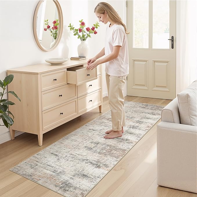 2X10 Area Rug for Hallways, Soft Carpet for Kitchen Bathroom Bedroom Laundry - Image 5