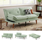 LINSY HOME Futon Sofa Bed, 3 in 1 Convertible Comfy Loveseat Sleeper Sofa Bed by LINSYHOME