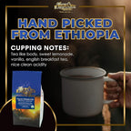 Mt. Whitney Organic Ethiopia Guji Coffee (Ground, 5 Lb)