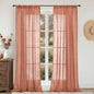 BGment Linen Curtains 84 Inch Length by BGment