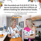 eat G.A.N.G.S.T.E.R. Vegan Pancake & Waffle Mix - Allergy-Friendly Baking Mix, Grain-Free, No Dairy, Nuts, Gluten, Dairy - For Paleo & AIP Diets, Fluffy Pancake & Crispy Waffle Breakfast Food, 3 Pack