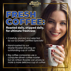 Mt. Whitney Colombia Monte Sierra Organic Single Origin, Medium Dark Roast, Smooth Full Flavored, Low Acid Coffee (Ground, 12 Oz)