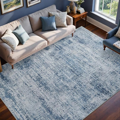 4x6 Ft Area Rugs for Living Room, Soft Non-Slip Washable Rugs Modern Abstract - Image 2