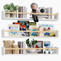 Fixwal Nursery Book Shelves, 23.6 Inch Floating Bookshelves by Fixwal