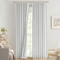 Vision Home White Pinch Pleated Full Blackout Curtains Thermal Insulated Window by VisionHome