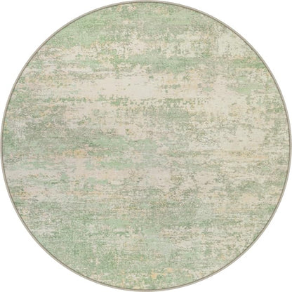 Round Area Rug Living Room: 6 ft Modern Washable Indoor Carpet | by FXRHLP