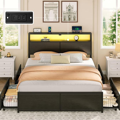 Rolanstar Full Size Bed Frame - Image 8