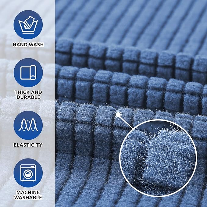 Stretch Oversized Couch Covers for Sofa Slipcover, Riverside | 1-Piece Washable - Image 3