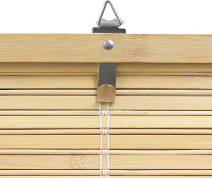 Red Lantern Bamboo Cordless Window Shade - Image 5