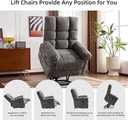 Oversized Power Lift Recliner Chair - Image 3