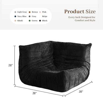 Bean Bag Chair, Memory Foam Bean Bag Chairs - Image 3