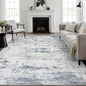 10x12 Area Rug Living Room: Modern Washable Soft Carpet Blue Grey | by FXRHLP