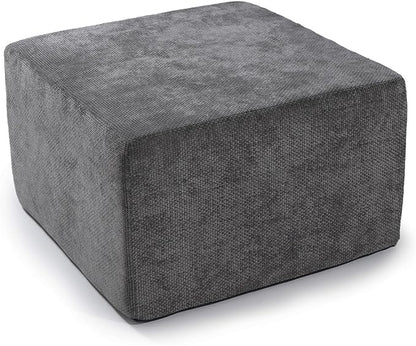 MONVANE Ottoman for Modular Sectional Cloud Couch, Chenille Deep Seat Boneless - Image 3