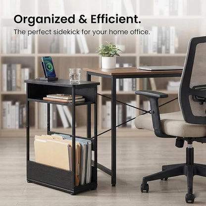 Narrow Side Table, 3-Tier Slim End Table - Image 7