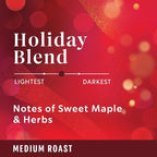 Starbucks K-Cup Coffee Pods, Medium Roast Coffee for Keurig Brewers, Holiday Blend, 100% Arabica, Limited Holiday Edition, 6 Boxes (60 Pods Total)