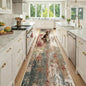 RELEANY Washable Runner 2'6"x12' Abstract Area Rug by RELEANY