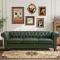 LEVNARY Chesterfield Sofa, 3 Seater Tufted Couch by LEVNARY