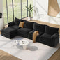 Vesgantti 142" Cloud Couch Sectional Modular Sofa, Comfy Sectional Couch by Vesgantti