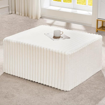Hobestluk Rectangle Ottoman Memory Foam Footrest by YourHomeDeservesMore