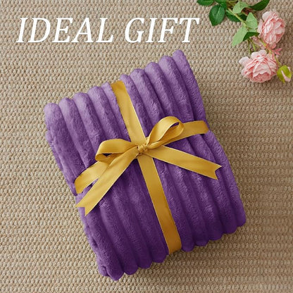 BEDELITE Ribbed Twin Blanket for Couch & Bed, Warm Yet Lightweight, Ribbed - Image 7