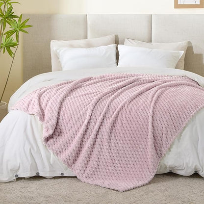 BEDELITE Lotus Pink Throw Blanket - Image 5