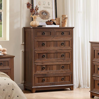 Joaxswe Farmhouse 6 Drawer Dresser by Joaxswe