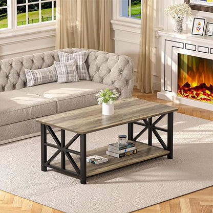 GreenForest Coffee Table for Living Room - Image 9