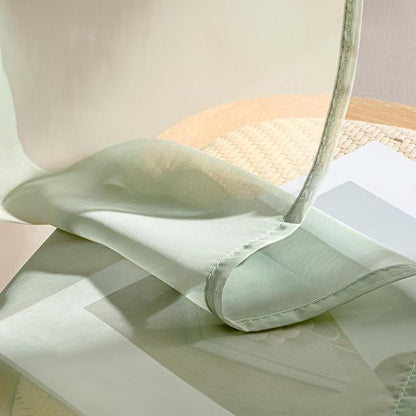 MIULEE Sage Green Sheer Curtains 90 Inches Long 4 Panels 54 x 90 Inches | Light - Image 7