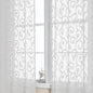 Furman Sheer White Curtains 84 inches Long by OWENIE