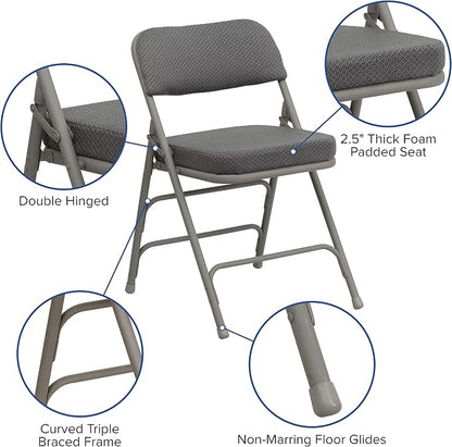 Flash Furniture Hercules Series Metal Folding Chairs - Image 4