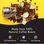 Bestpresso Coffee for Nespresso Original Machine 120 Aluminum pods Certified Genuine Espresso Variety Pack Caramel,Vanilla and Chocolate