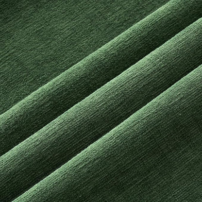 MIULEE Moss Green Chenille Couch Throw Pillow Covers, 20x20 | Set of 2 - Image 2