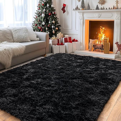 Pionblank Large Rug for Living Room 6x9, Modern Soft Shag Area Rug by PIONBLANK