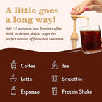 Jordan's Skinny Syrups Sugar Free Coffee Syrup, White Chocolate Flavor Mix, Zero Calorie Flavoring for Lattes, Protein Shake, Cocktail & More, Gluten Free, Keto Friendly, 25.4 Fl Oz (Pack of 2)
