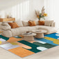 Living Room Rug 6x9 Light Green Area Rug Machine Washable Carpet Non Slip by OmpaaHomeDecor