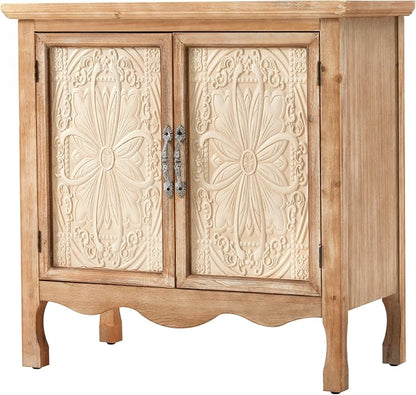 RoyalCraft Sideboard Buffet Kitchen Storage Cabinet, Solid Wood Credenza Accent - Image 8