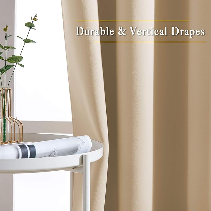 NICETOWN Blackout Farmhouse Curtains - Image 6