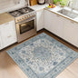 RELEANY Washable Area Rug, Square 4'x4', Water Repellent, Pet Friendly by RELEANY